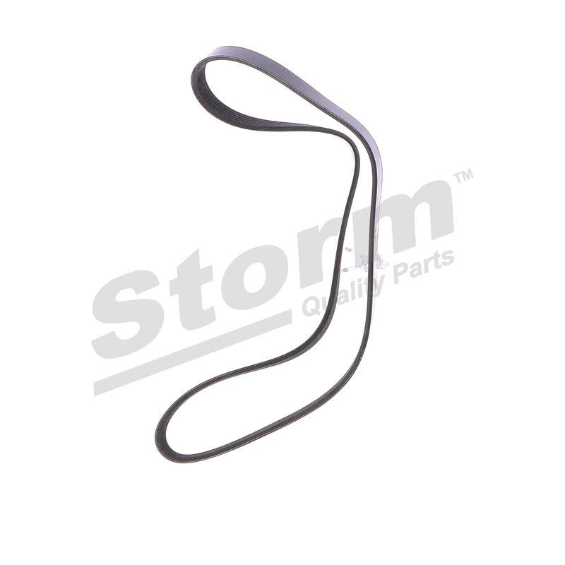 Courroie trapézoïdale à nervures STORM QUALITY PARTS STO6PK1095
