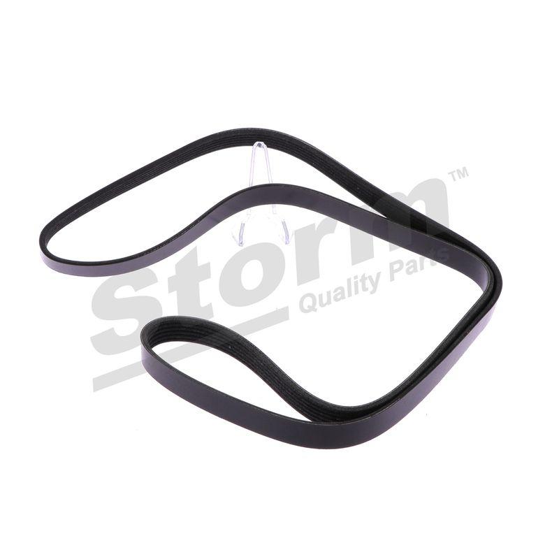 Courroie trapézoïdale à nervures STORM QUALITY PARTS STO6PK1663