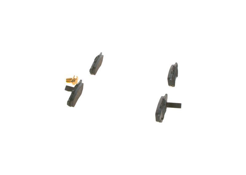 Kit de plaquettes de frein, frein à disque BOSCH 0 986 494 392