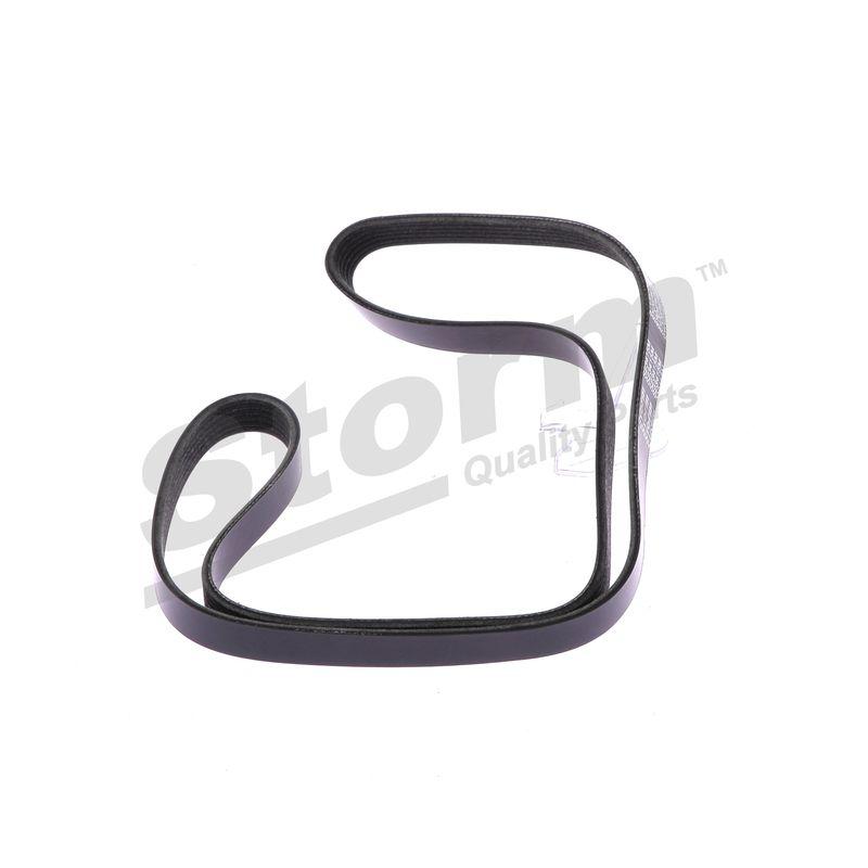Courroie trapézoïdale à nervures STORM QUALITY PARTS STO6PK1513