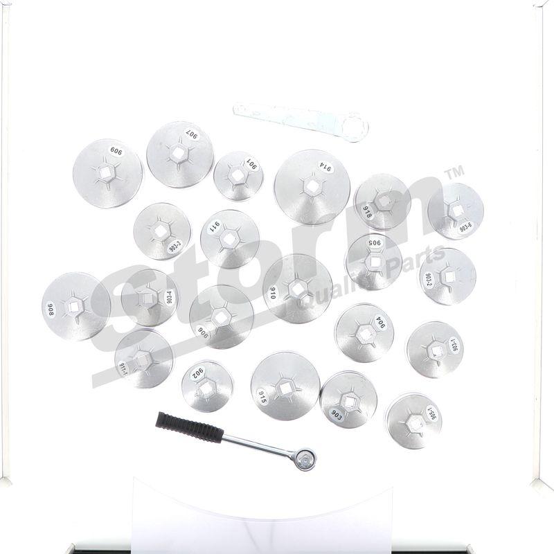 Kit clé coiffe pour filtre à huile STORM QUALITY PARTS 555509