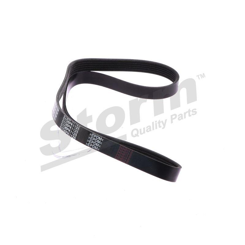 Courroie trapézoïdale à nervures STORM QUALITY PARTS STO6PK1125