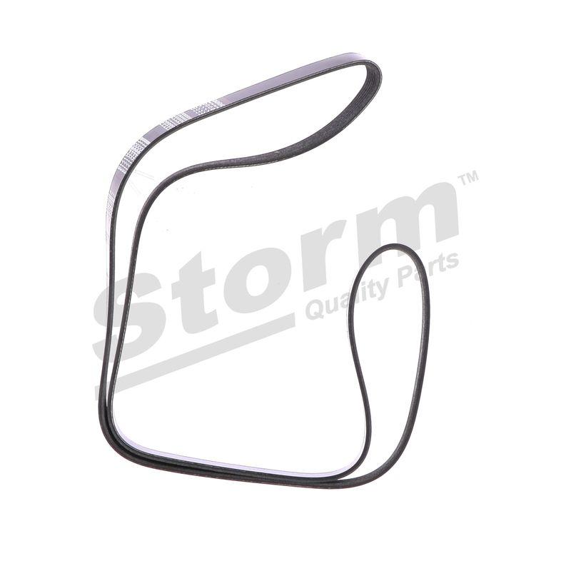 Courroie trapézoïdale à nervures STORM QUALITY PARTS STO6PK1713