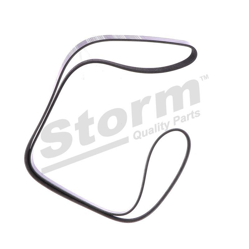 Courroie trapézoïdale à nervures STORM QUALITY PARTS STO6PK1725