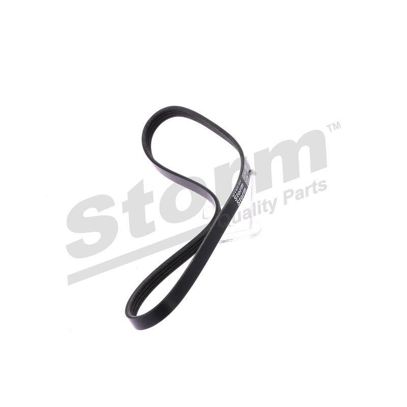 Courroie trapézoïdale à nervures STORM QUALITY PARTS STO4PK0855