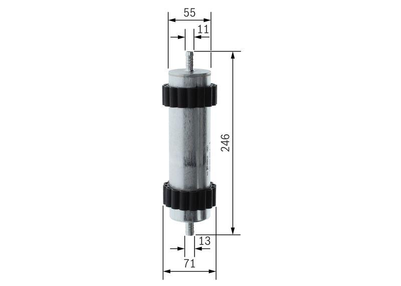 Filtre à carburant BOSCH F026402361