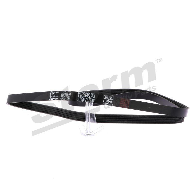 Courroie trapézoïdale à nervures STORM QUALITY PARTS STO5PK1750