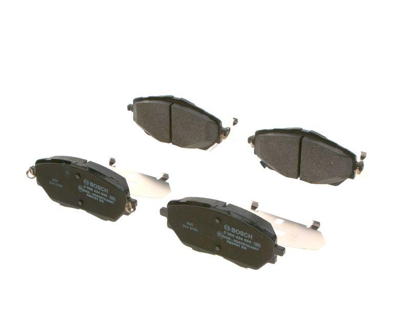 Kit de plaquettes de frein, frein à disque BOSCH 0 986 424 865