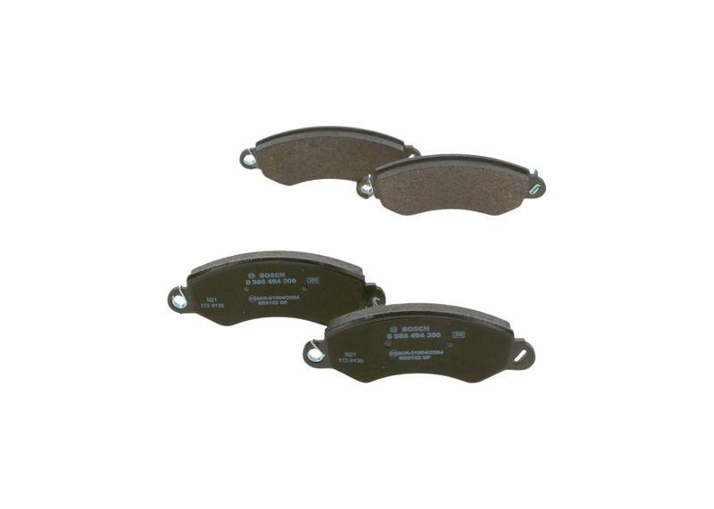 Kit de plaquettes de frein, frein à disque BOSCH 0 986 494 300