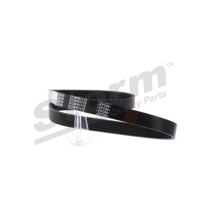 Courroie trapézoïdale à nervures STORM QUALITY PARTS STO6PK1113