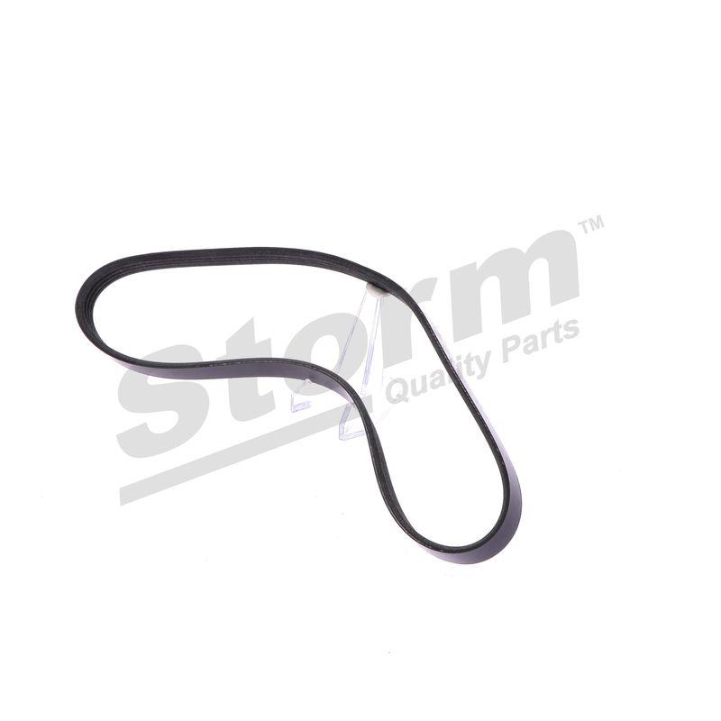 Courroie trapézoïdale à nervures STORM QUALITY PARTS STO4PK0738
