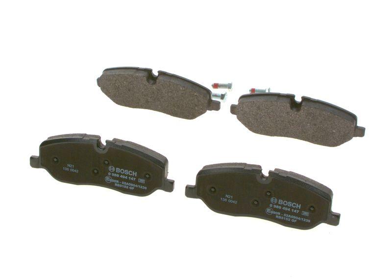 Kit de plaquettes de frein, frein à disque BOSCH 0 986 494 147