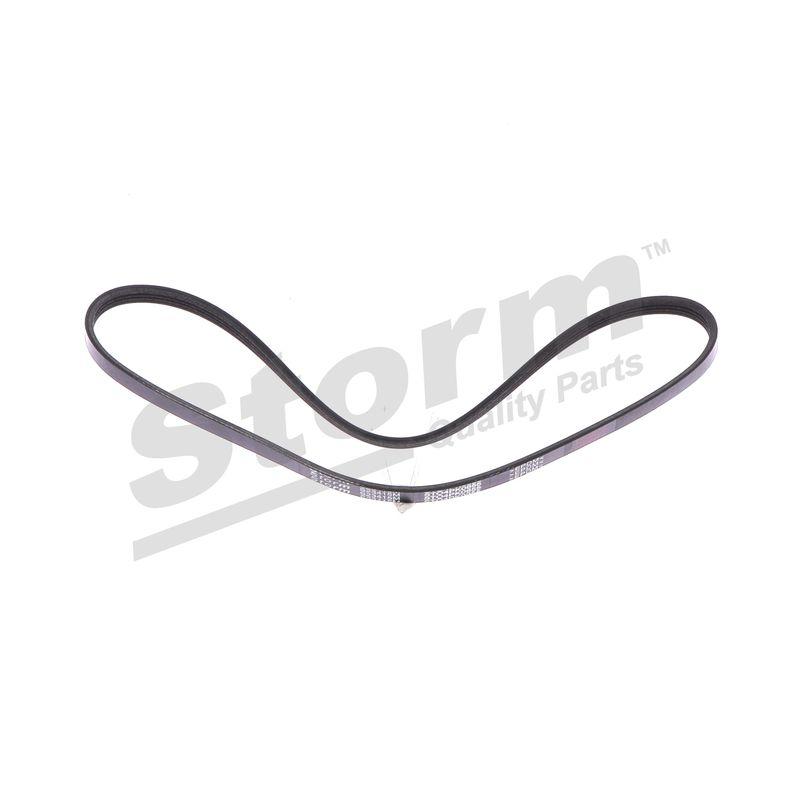 Courroie trapézoïdale à nervures STORM QUALITY PARTS STO4PK0855