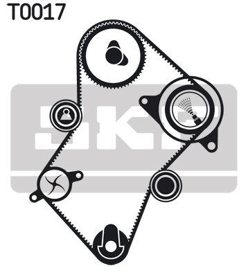 Kit de courroie crantée SKF VKMA 03244
