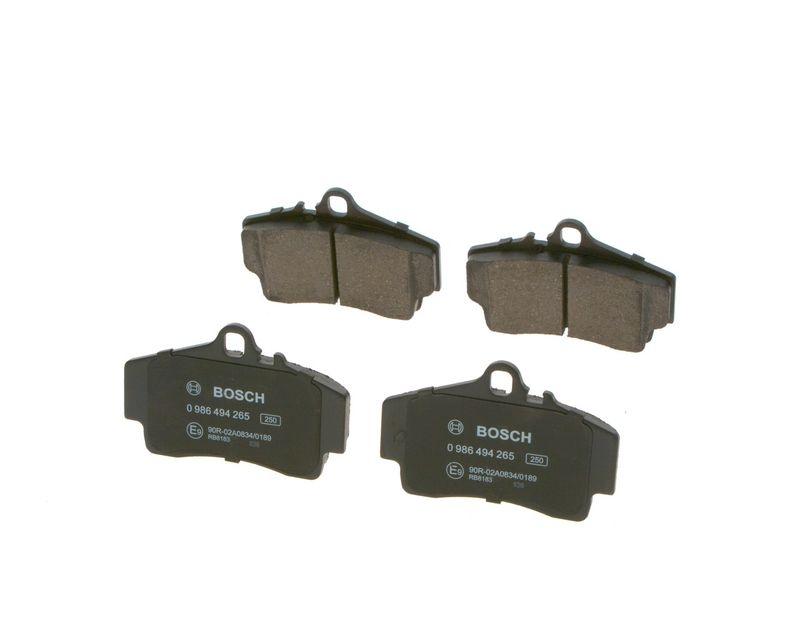 Kit de plaquettes de frein, frein à disque BOSCH 0 986 494 265