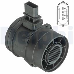 Débitmètre de masse d'air DELPHI AF10396-12B1