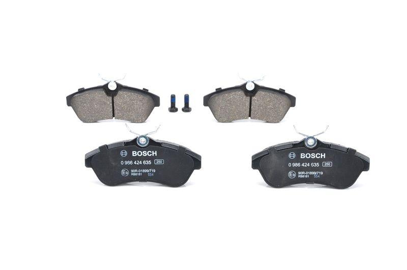 Kit de plaquettes de frein, frein à disque BOSCH 0986424635