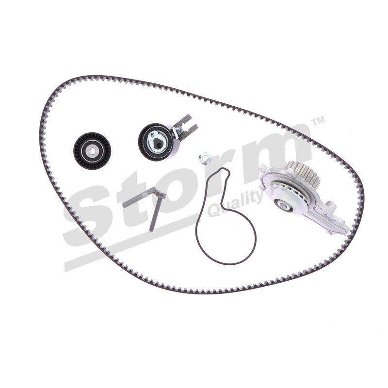 Pompe à eau + kit de courroie crantée STORM QUALITY PARTS 5550571KP