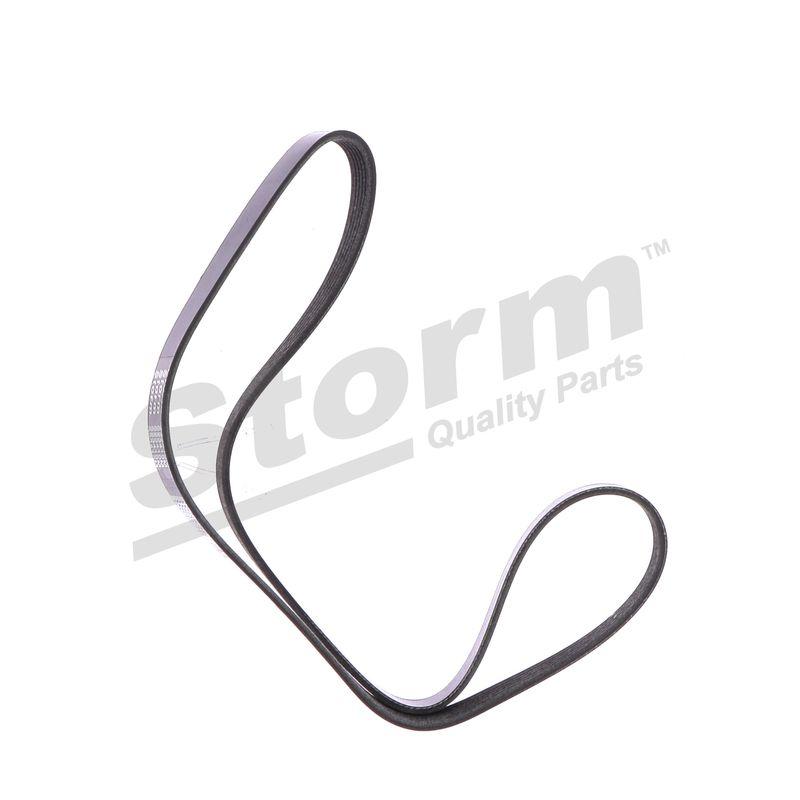 Courroie trapézoïdale à nervures STORM QUALITY PARTS STO6PK1183