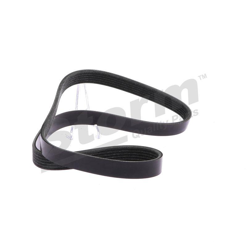 Courroie trapézoïdale à nervures STORM QUALITY PARTS STO6PK1050
