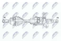 Arbre de transmission NTY NPW-BM-137