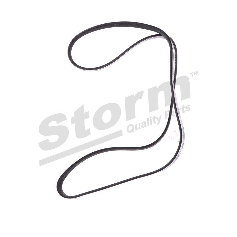 Courroie trapézoïdale à nervures STORM QUALITY PARTS STO6PK1390