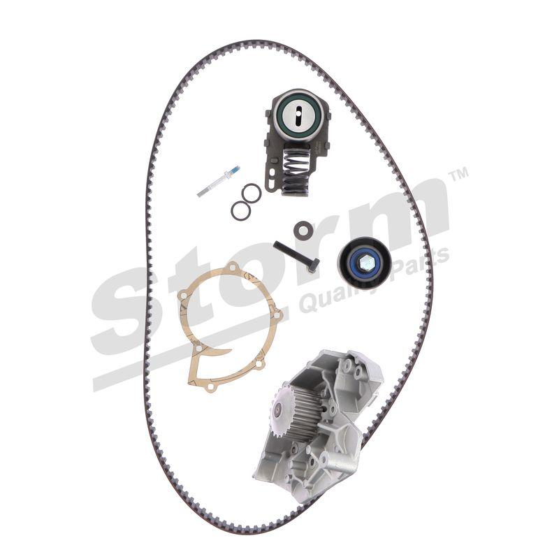 Pompe à eau + kit de courroie crantée STORM QUALITY PARTS 5550112KP