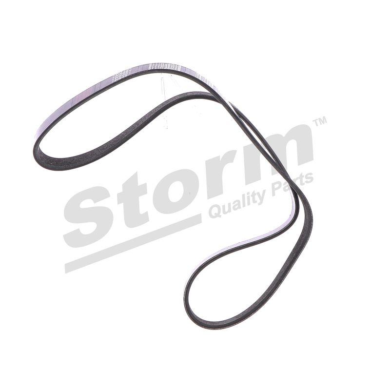 Courroie trapézoïdale à nervures STORM QUALITY PARTS STO6PK1113