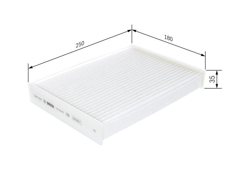 Filtre, air de l'habitacle BOSCH 1 987 435 010