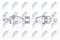Arbre de transmission NTY NPW-VV-037