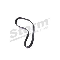 Courroie trapézoïdale à nervures STORM QUALITY PARTS STO4PK0738