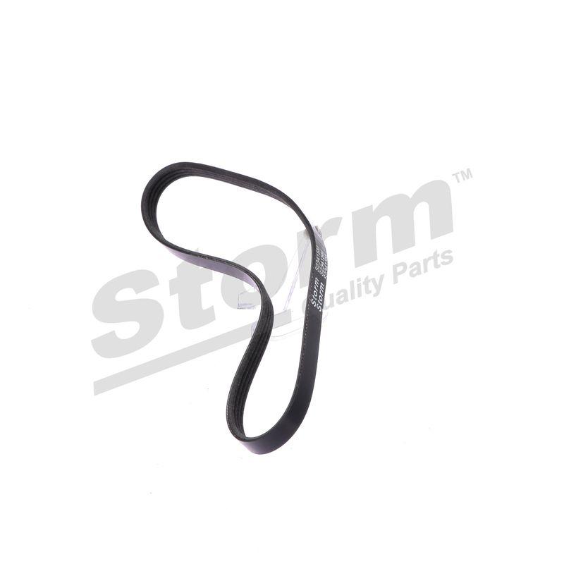 Courroie trapézoïdale à nervures STORM QUALITY PARTS STO4PK0738