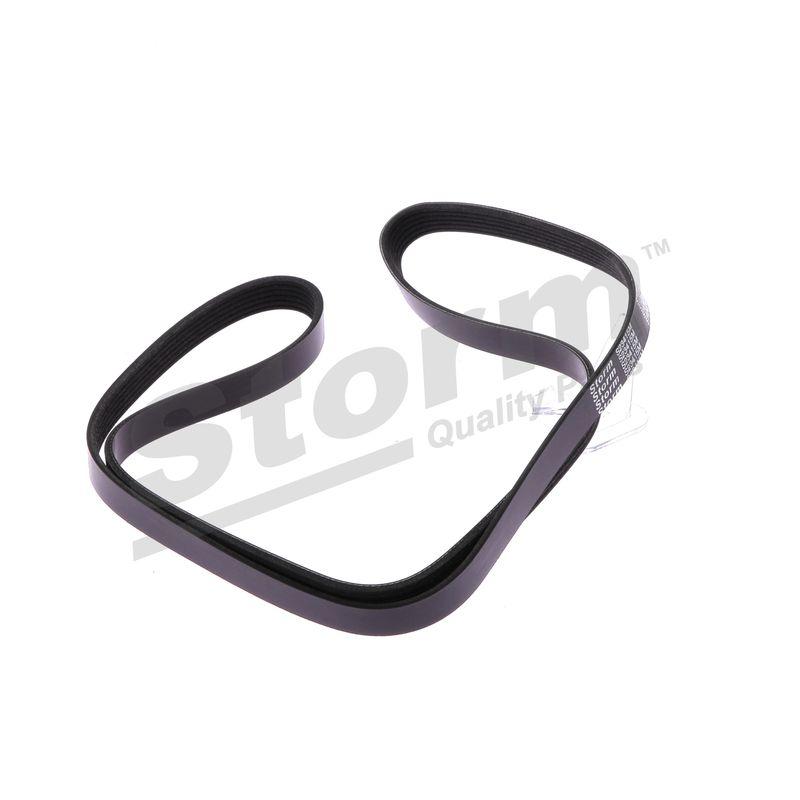 Courroie trapézoïdale à nervures STORM QUALITY PARTS STO6PK1750