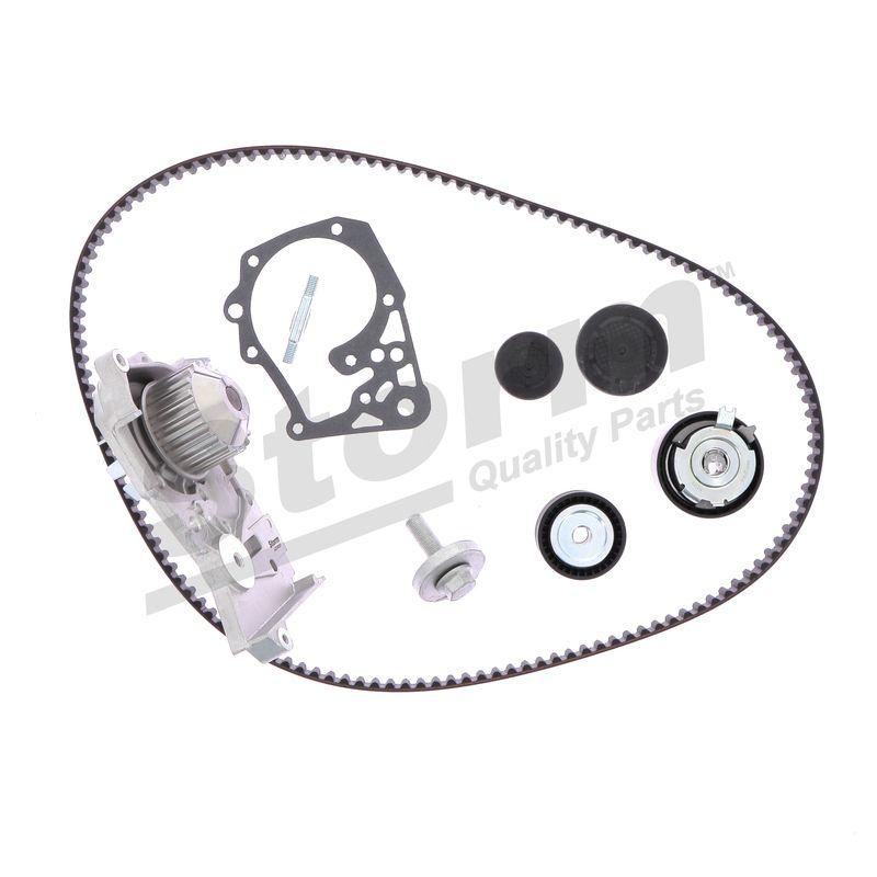 Pompe à eau + kit de courroie crantée STORM QUALITY PARTS 5550576KP