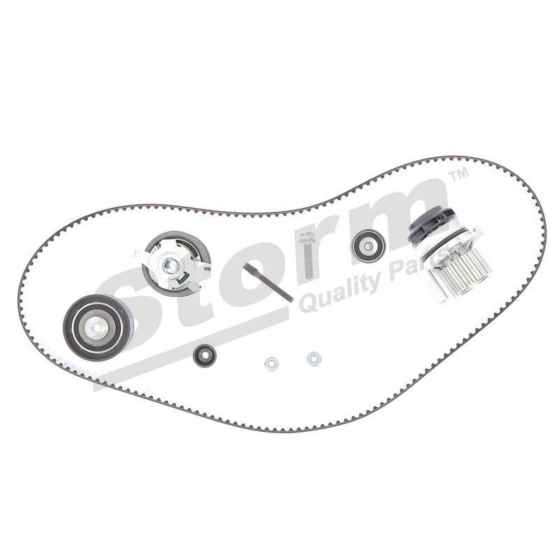 Pompe à eau + kit de courroie crantée STORM QUALITY PARTS 5550791KP