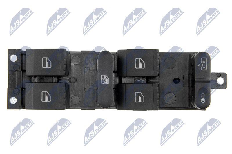 Interrupteur, lève-vitre NTY EWS-SK-002
