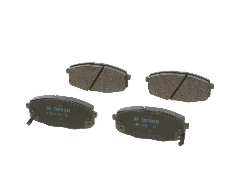 Kit de plaquettes de frein, frein à disque BOSCH 0 986 424 393