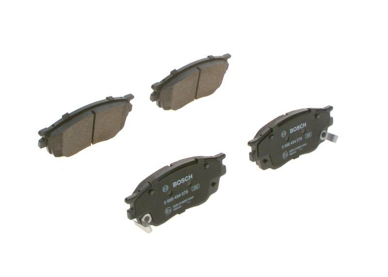 Kit de plaquettes de frein, frein à disque BOSCH 0 986 494 078