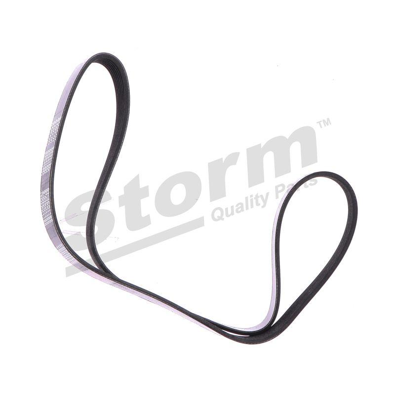Courroie trapézoïdale à nervures STORM QUALITY PARTS STO7PK1125
