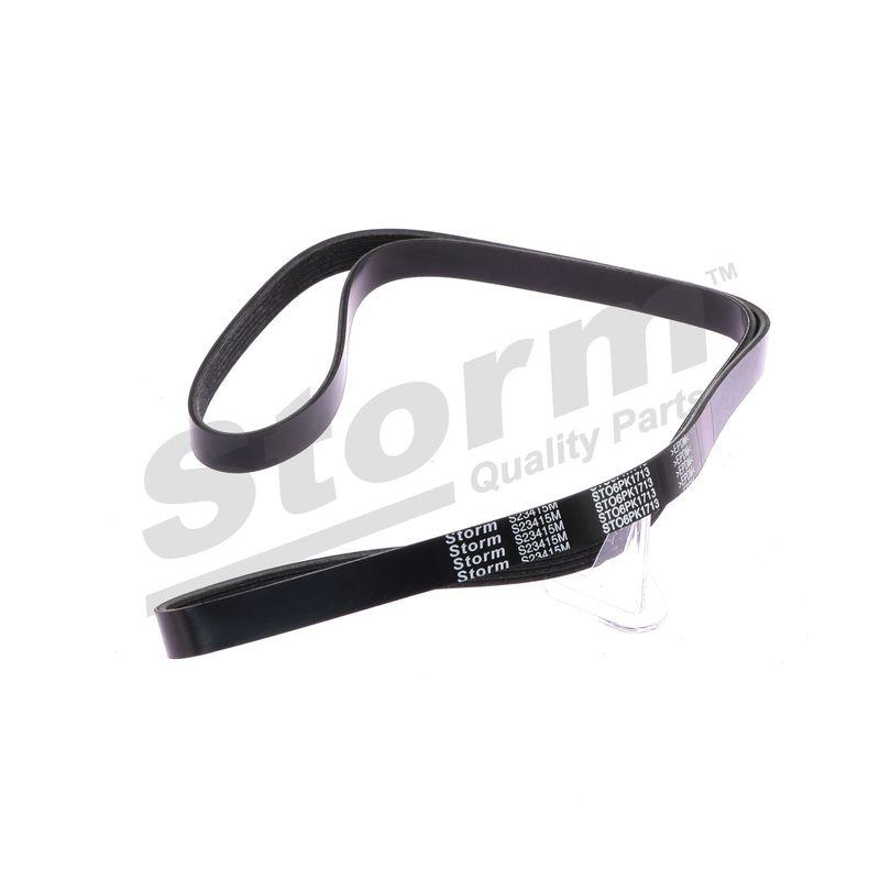 Courroie trapézoïdale à nervures STORM QUALITY PARTS STO6PK1713