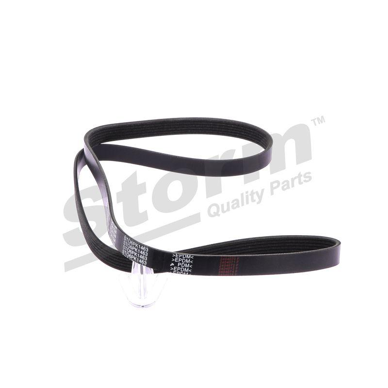 Courroie trapézoïdale à nervures STORM QUALITY PARTS STO6PK1463
