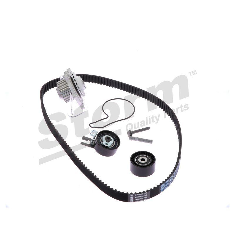 Pompe à eau + kit de courroie crantée STORM QUALITY PARTS 5550571KP