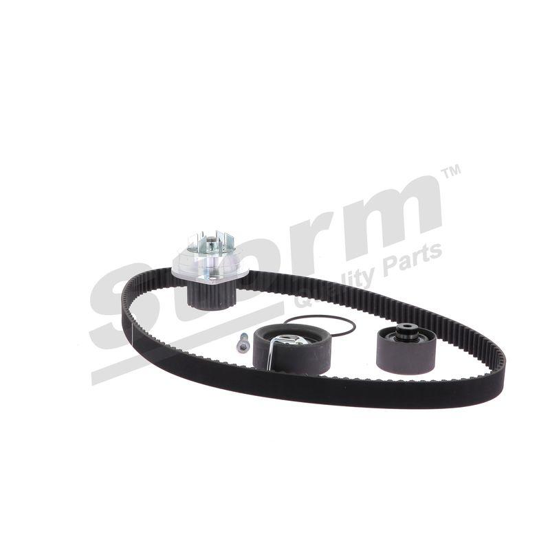 Pompe à eau + kit de courroie crantée STORM QUALITY PARTS 904470KP