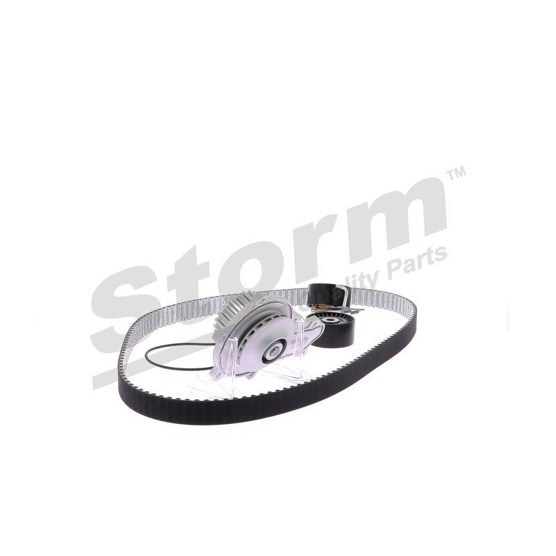 Pompe à eau + kit de courroie crantée STORM QUALITY PARTS 904546KP