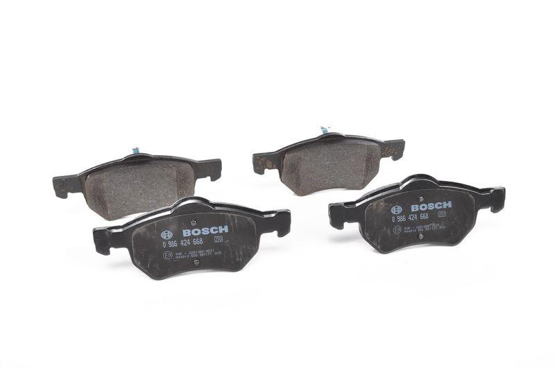 Kit de plaquettes de frein, frein à disque BOSCH 0 986 424 668