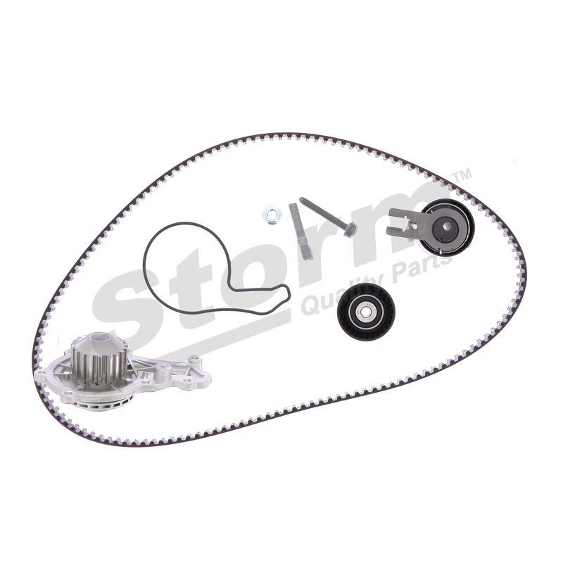 Pompe à eau + kit de courroie crantée STORM QUALITY PARTS 904487KP