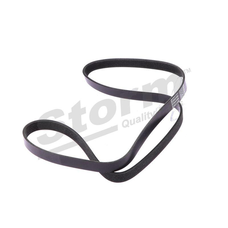 Courroie trapézoïdale à nervures STORM QUALITY PARTS STO6PK1463