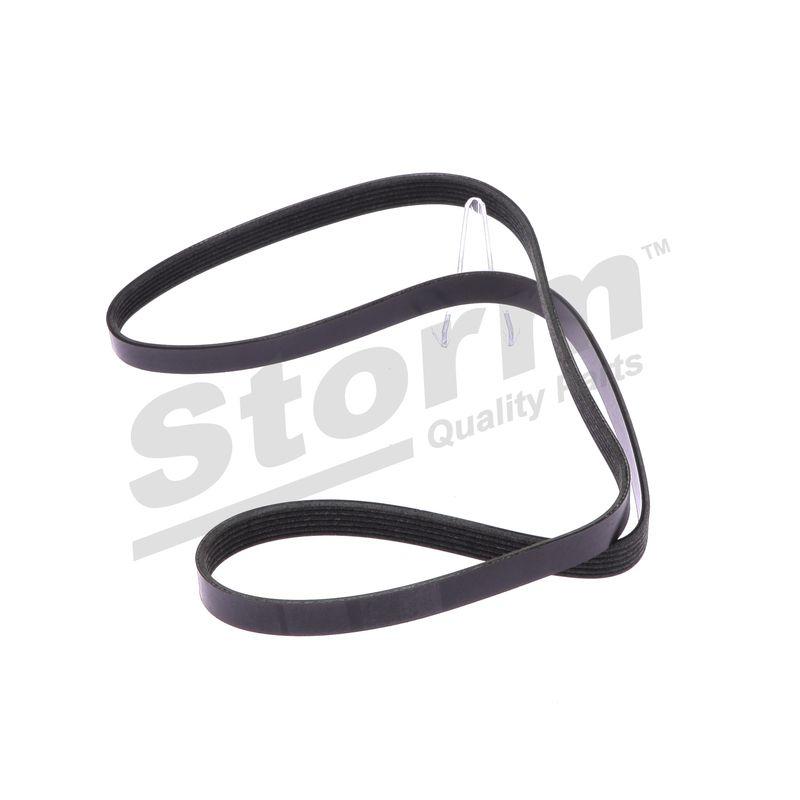 Courroie trapézoïdale à nervures STORM QUALITY PARTS STO6PK1463