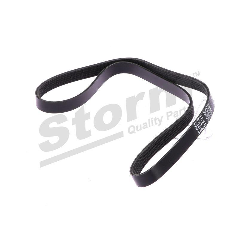 Courroie trapézoïdale à nervures STORM QUALITY PARTS STO6PK1200