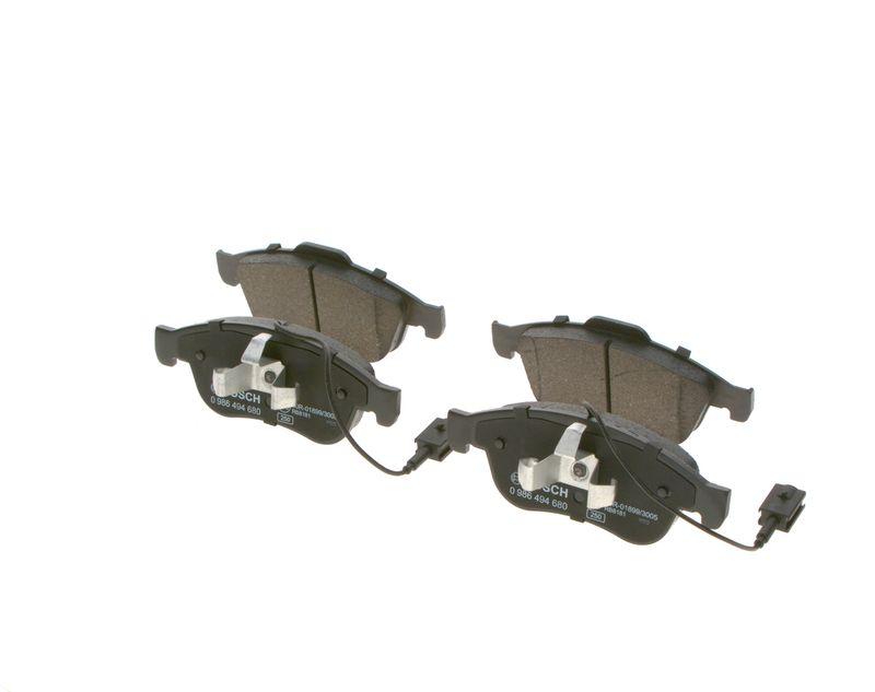 Kit de plaquettes de frein, frein à disque BOSCH 0 986 494 680